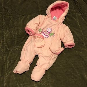 Baby snow suit onesie!